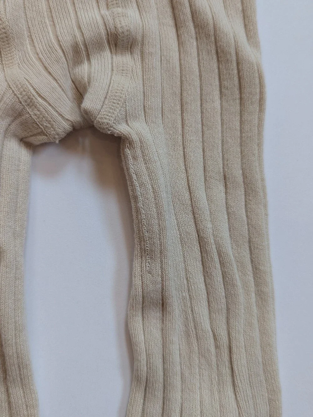 Condor Ribbed Tights Linen 2